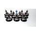 Subbuteo Andrew Table Soccer PAOK  90 Years anniversary kit on WSB Professional bases